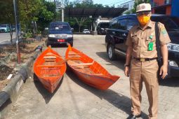 BPBD Balangan dapat bantuan dua perahu dari PT BUMA
