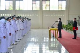 Bupati Mesuji lantik 57 kepala kampung hasil pilkades