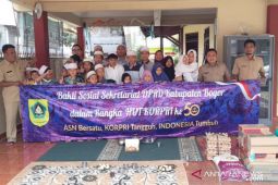 Sekretariat DPRD Bogor gelar bakti sosial peringati HUT Korpri