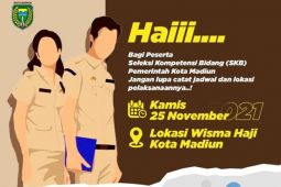 Sebanyak 315 peserta ikuti tes SKB CPNS 2021 Kota Madiun
