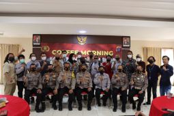 Polres Paser minta insan pers bantu edukasi soal vaksinasi