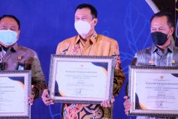 Kanwil Kemenkumham Sumut penerima penghargaan Kekayaan Intelektual