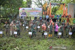 Korem Antasari gelorakan penyelamatan mangrove rambai di Batola
