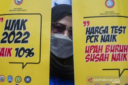 Unjuk rasa buruh Jawa Barat