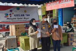 456 warga Sibolga divaksin dosis II lewat 31 Tahun AKABRI 1990 Pengabdian Untuk Negeri