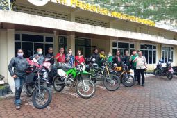 Tim JKW-PWI Pusat  jelajah alam Indonesia sambangi PWI Sumut