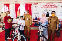 Seribuan dosis vaksin habis selama vaksinasi berhadiah di Aceh Timur