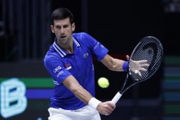 Djokovic membawa Serbia kalahkan Austria, Italia tekuk AS di Piala Davis