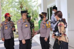 650 warga Langkat ikuti vaksinasi dosis 1 dan dosis 2 Polres Langkat