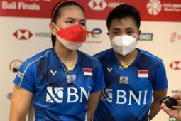 Ganda putri Greysia/Apriyani melaju ke final Indonesia Open