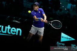 Italia sementara cetak dua poin atas Prancis di penyisihan Piala ATP