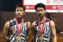 Kevin/Marcus cetak sejarah menang "hat-trick" di Indonesia Open