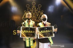 Agil Mughni dan Aida Sasmitha duta pelajar sadar hukum Aceh 2021