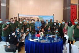 Bupati Samosir apresiasi kunjungan media dan bakti sosial Wartawan Unit Pemprov Sumut