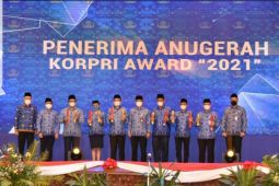 Pengurus Korpri Kota Depok raih penghargaan Korpri Award 2021