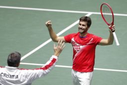 Kroasia tim pertama ke semifinal Piala Davis usai bungkam Italia