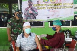 Vaksinasi Kodim Banjarmasin sasar pedagang dan pengunjung pasar