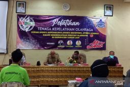 38 pelatih cabang olahraga ikuti kepelatihan olahraga