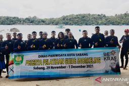 Guide snorkeling di Sabang diminta tingkatkan profesionalitas dan promosi