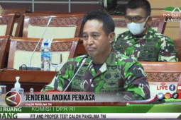 Calon Panglima TNI paparkan visi misi