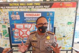 Polisi cegah aksi "212", Jalan Patung Kuda-Monas mulai Rabu malam ditutup