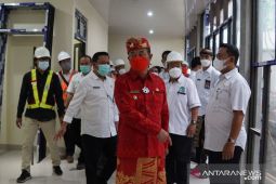 Bupati Karangasem pantau pembangunan puskesmas rawat inap di Kecamatan Abang