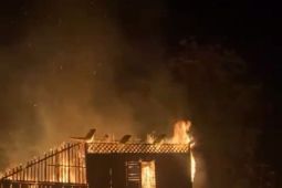 Rumah Janda di Pidie ludes dilalap si jago merah