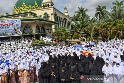 Aksi reuni 212 di Ciamis