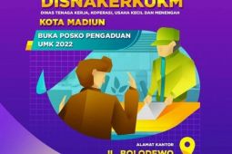 Disnakerkukm Kota Madiun buka layanan pengaduan UMK 2022