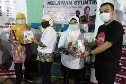 Puan Maharani gerakan warga Jatinangor melawan "stunting"