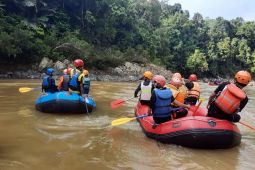 Keseruan ajang "GEO-FUN Rafting 2021" di Merangin