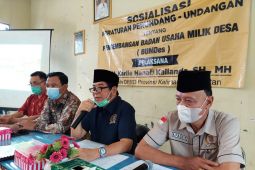 Anggota DPRD Kalsel Karlie yakin BUMDes mampu ungkit kemandirian desa
