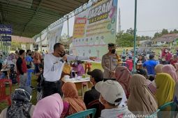 Polres Muarojambi salurkan 500 paket sembako bagi peserta vaksinasi