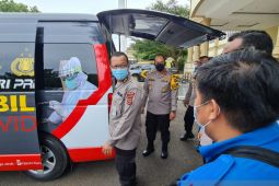 Biddokes Polda Jambi dapat bantuan mobil PCR