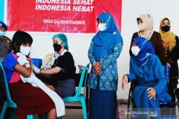 Vaksinasi dosis pertama Mahulu capai 85 persen