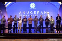 Dewan Pers  berikan Anugerah Dewan Pers 2021