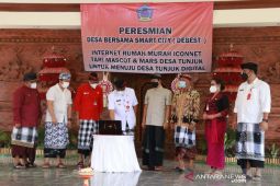 Bupati Tabanan jadikan Desa Tunjuk sebagai Desa Digital
