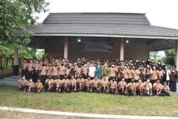 Kakwarcab Tebing Tinggi buka sosialisasi dan pelatihan "Pramuka Peduli"