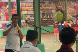 Ratusan atlet ikuti Kejuaraan Tenis Kejati Jambi