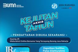 Cegah penularan Covid-19, Jasa Raharja Fasilitasi Silaturahmi Online Nataru Tahun 2021