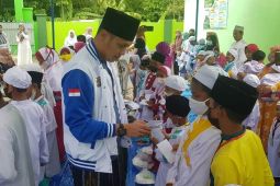 Gelar bakti sosial, KNPI komitmen bantu masyarakat tak mampu