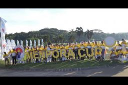 Ujang dan Vhiraz jadi yang terbaik  di turnamen golf Piala Menpora 2021