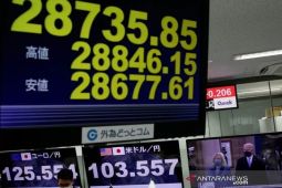 Saham Jepang Jumat ditutup melemah