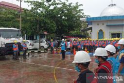 PLN Padangsidimpuan gelar apel siaga pastikan kesiapan jaga keandalan kelistrikan