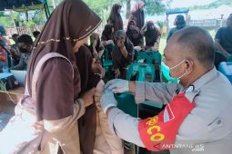 Sebanyak 1.050 anak di Pulau Simeulue sudah divaksin