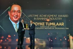 Dirut BNI raih penghargaan dari  CNBC dan Infobank