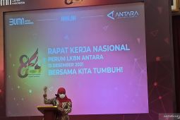 Kunjungan Khofifah ke ANTARA