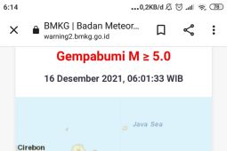Gempa bermagneto 5,0 di Jawa Timur menimbulkan kerusakan