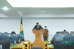 Bupati Dairi sampaikan nota pengantar keuangan Ranperda APBD TAHUN 2022