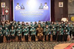 Ketua PKK Dairi harapkan sosialisasi hasil rakernas semangat wujudkan kesejahteraan keluarga